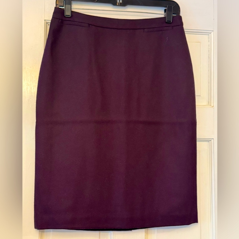 Brooks Brothers Elegant Purple Women's Skirt